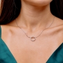Silver necklace "Grace" - 1 Silver necklace "Grace" - 1