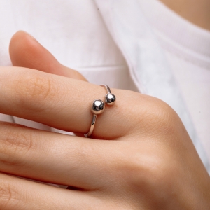 Silver ring "Grace"