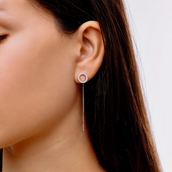 Silver earrings "Grace" - 4 Silver earrings "Grace" - 4