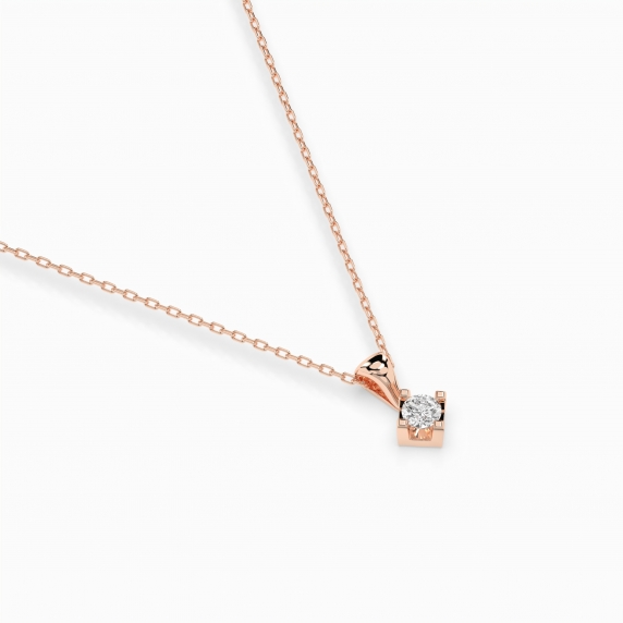 Gold Necklace «Tenderness» - 2 Gold Necklace «Tenderness» - 2