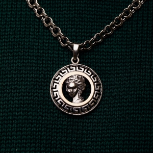 Silver pendant "Virgo"