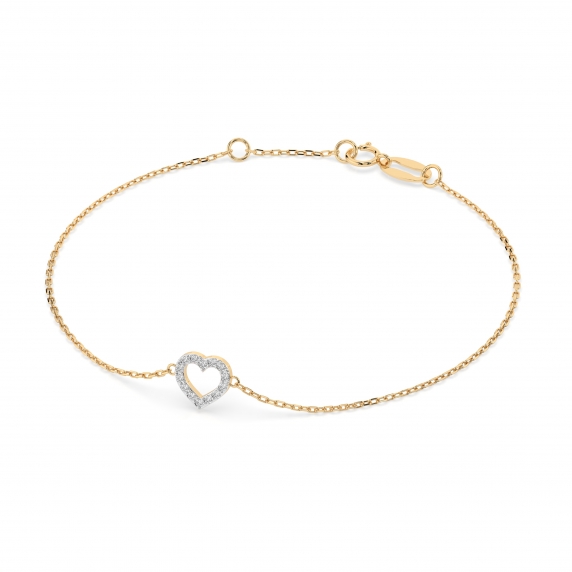 Gold bracelet "Love" - 2 Gold bracelet "Love" - 2