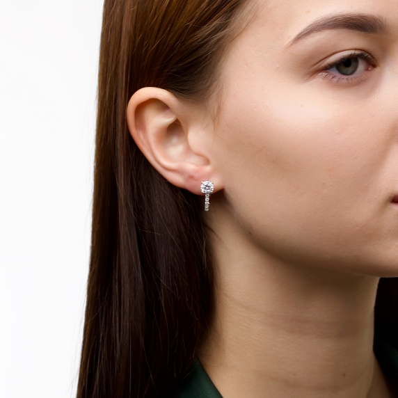 Silver earrings &amp;quot;Moonlight&amp;quot; - 2