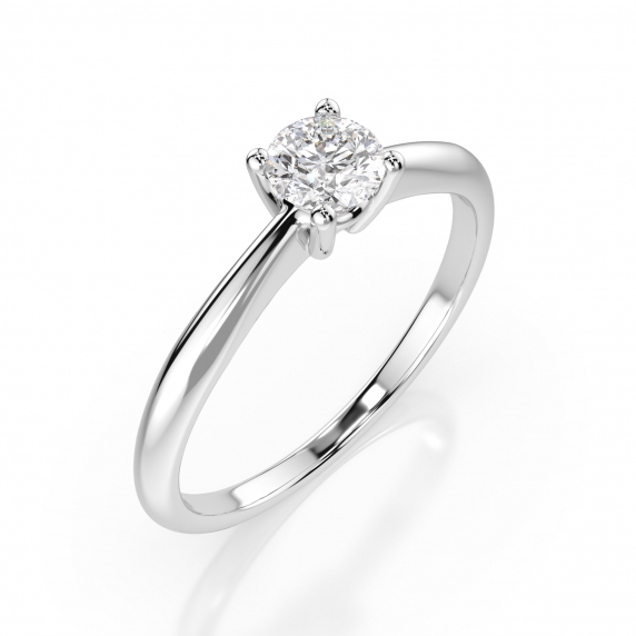 Gold Ring «Elegance» - 1