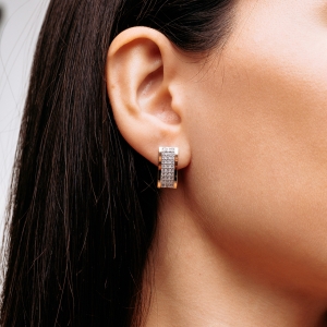 Silver earrings "Aphrodite"