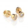 Gold Earrings «Charm» - 2 Gold Earrings «Charm» - 2