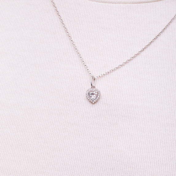 Silver pendant "Heart" - 1 Silver pendant "Heart" - 1