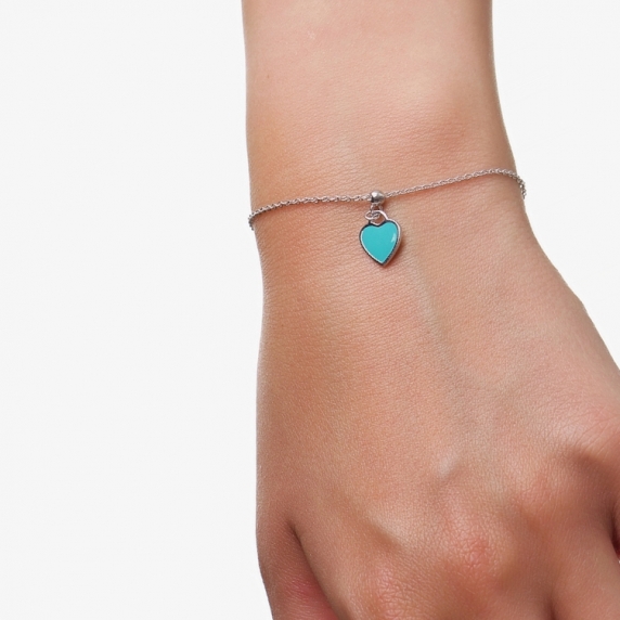 Silver bracelet "Heart" - 2 Silver bracelet "Heart" - 2