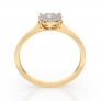 Gold Ring «Inspiration» - 3