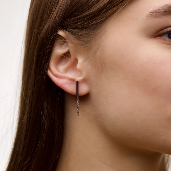 Silver earrings "Josephine" - 2 Silver earrings "Josephine" - 2