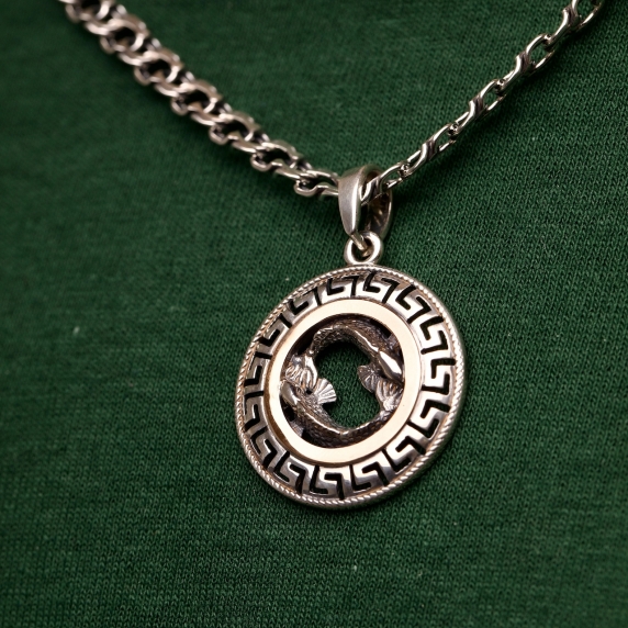 Silver pendant "Pisces" - 2 Silver pendant "Pisces" - 2