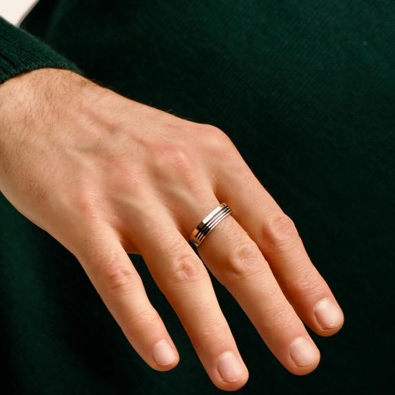 Silver ring "Titan" - 2 Silver ring "Titan" - 2