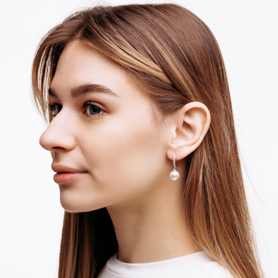 Silver earrings &amp;quot;Melody&amp;quot; - 5