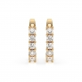 Gold Earrings «Fantasy» - 3 Gold Earrings «Fantasy» - 3