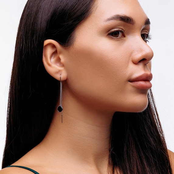 Silver earrings "Harmony" - 2 Silver earrings "Harmony" - 2