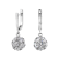 Silver earrings