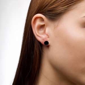 Silver earrings "Vivienne"