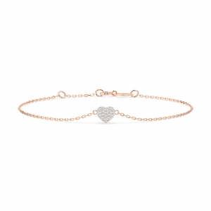 Gold bracelet "Love"