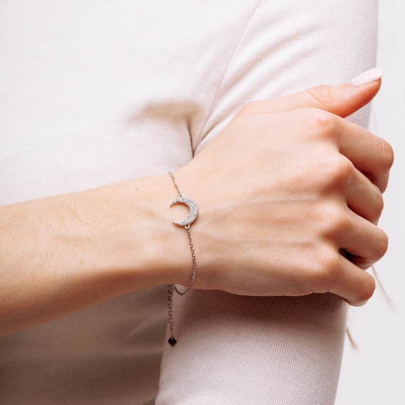 Silver bracelet "Moon" - 3 Silver bracelet "Moon" - 3