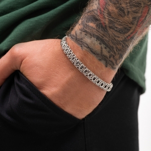 Silver bracelet "Ramses"
