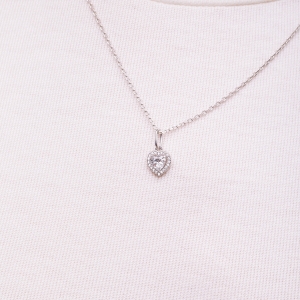 Silver pendant "Heart"