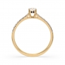 Gold Ring «Light» - 2 Gold Ring «Light» - 2