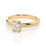 Gold Ring "Love" - 3 Gold Ring "Love" - 3