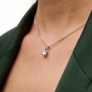 Silver pendant "Drop" - 3 Silver pendant "Drop" - 3