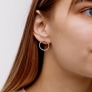 Silver studs &amp;quot;Grace&amp;quot; - 1
