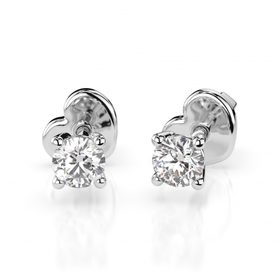 Gold Earrings «Luminessa» - 1 Gold Earrings «Luminessa» - 1