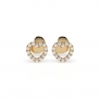 Gold Earrings «Heart» - 1