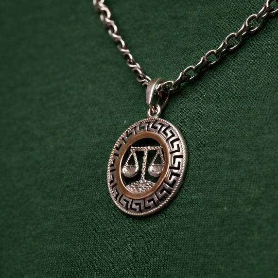 Silver pendant "Libra" - 2 Silver pendant "Libra" - 2