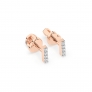 Gold Earrings «Aura» - 3 Gold Earrings «Aura» - 3