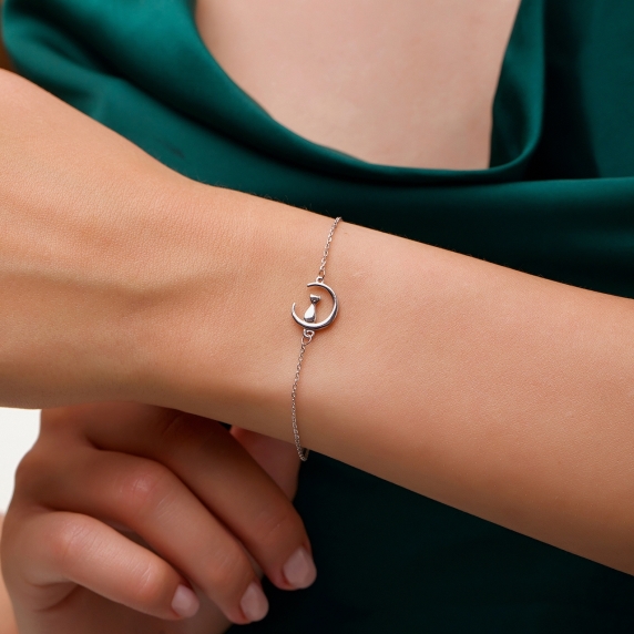 Silver bracelet "Moon" - 4 Silver bracelet "Moon" - 4