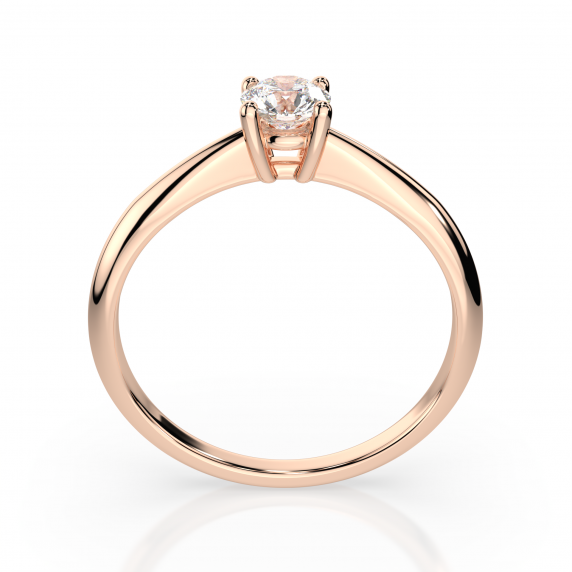 Gold Ring «Elegance» - 3 Gold Ring «Elegance» - 3