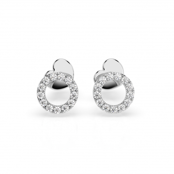 Gold Earrings «Shine» - 1 Gold Earrings «Shine» - 1