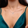 Серебряный подвес "Сердце" - 5 Серебряный подвес "Сердце" - 5