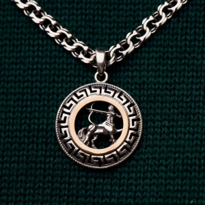 Silver pendant "Sagittarius"