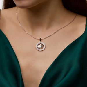 Silver pendant "Sagittarius"