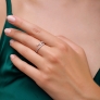 Silver rings "Harmony" - 2 Silver rings "Harmony" - 2