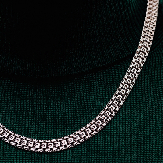 Silver chain "Pharaoh" - 5 Silver chain "Pharaoh" - 5