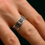 Silver ring &amp;quot;13 Runes&amp;quot; - 2