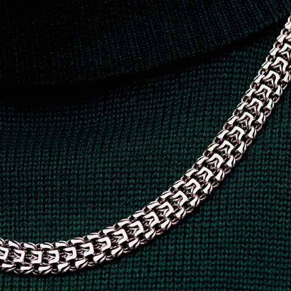 Silver chain "Pharaoh" - 1 Silver chain "Pharaoh" - 1