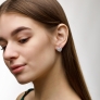 Silver earrings "Silvia" - 3 Silver earrings "Silvia" - 3
