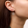 Silver earrings "Harmony" - 2 Silver earrings "Harmony" - 2