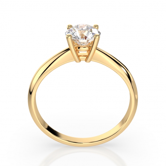 Gold Ring «Elegance» - 2 Gold Ring «Elegance» - 2