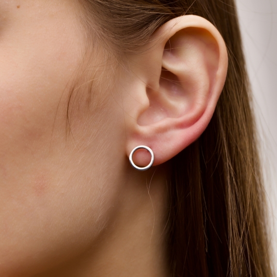 Silver earrings "Secret" - 1 Silver earrings "Secret" - 1