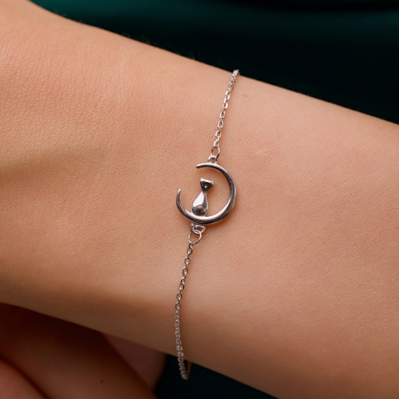 Silver bracelet "Moon" - 2 Silver bracelet "Moon" - 2