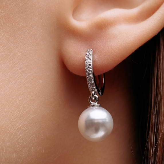 Silver earrings &amp;quot;Melody&amp;quot; - 2