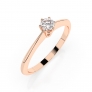 Gold Ring «Brilliance» - 1 Gold Ring «Brilliance» - 1
